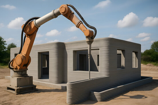 3D-Druck im Bauwesen | © stock.adobe.com / ณภัทร วงค์มาวิวัฒน์ 3D-Druck im Bauwesen | © stock.adobe.com / ณภัทร วงค์มาวิวัฒน์